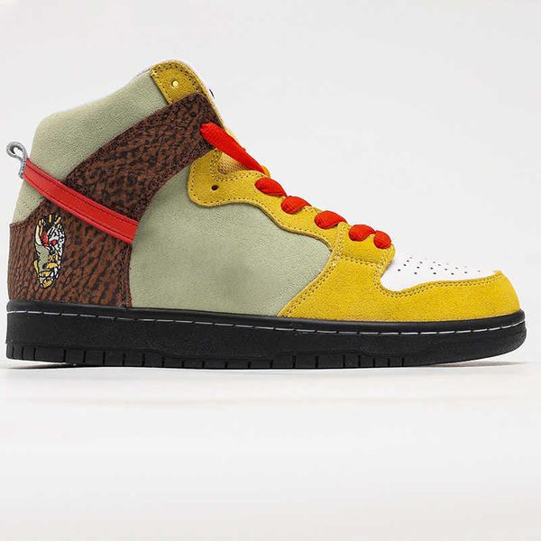 

mens casual shoes skateboard shoe color skates x high kebab women men trainer platform limited edition designer trainers, Black