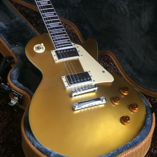 

custom factory gold 6 string electric guitar