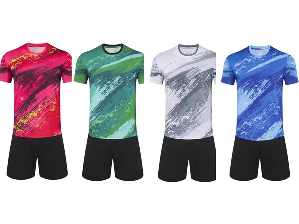 Yakuda Design benutzerdefinierte Fußball-Trikots-Sets, Herren-Mesh-Trainings-Fußballanzug, individuelles Logo für Erwachsene plus Nummer mit Shorts, individuelle Uniform-Kits, Sport für das Fitnessstudio