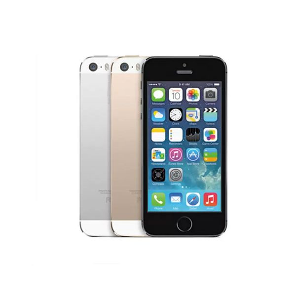 Apple iPhone 5S ricondizionato originale con impronta digitale sbloccato IOS Dual Core WCDMA 3G Smart Phone 16 GB / 32 GB / 64 GB ROM 4.0 