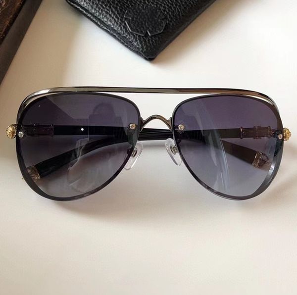 

gray lenses men glasses designer sunglasses for women hollow polarized brown black eyewear big frame eyeglasses driver sun glasses with orig, White;black