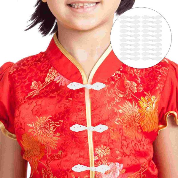 Botões Botões Costuras prendedores de sapo chinês Fechos de nó de fixação precedente Cheongsam Cheongsam fechamento de roupas de estilo de estilo artesanal Nots Cintos