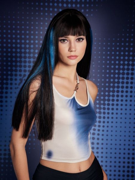 

romwe colorblock asymmetric neck q5cf#, White