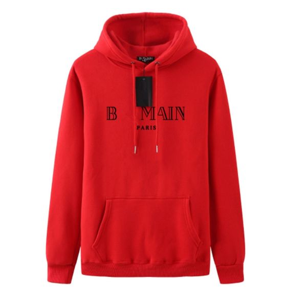 

2122ss ba lmain mens hoodies designer hoodie street hip hop cotton loose fit women sweatshirt top, Black;green