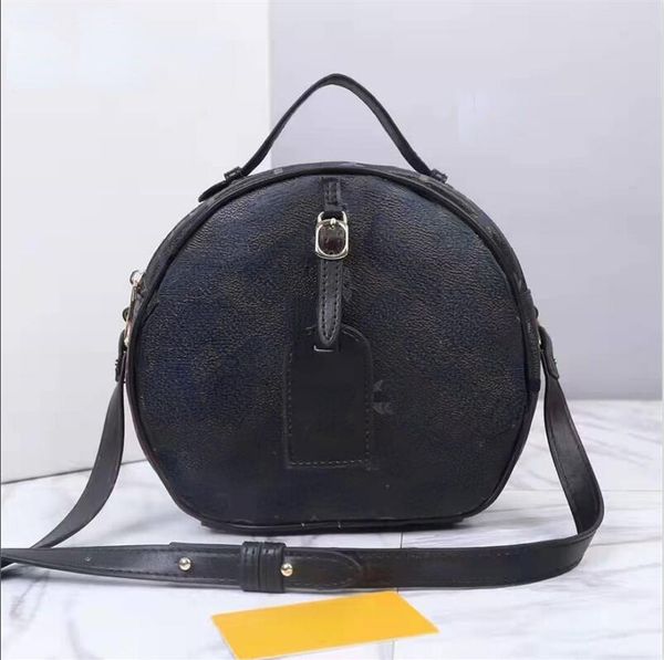

fashion shoulder round messenger bags designer handbag mini leather portable dinner small round bag versatile classic