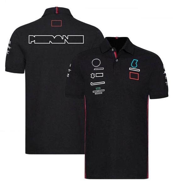 Camisas polo da equipe de f1, nova temporada, ternos de corrida masculinos, camisetas para fãs de verão, os mesmos uniformes personalizados da equipe