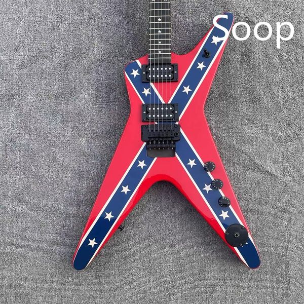 

custom shaped double swing electric guitar