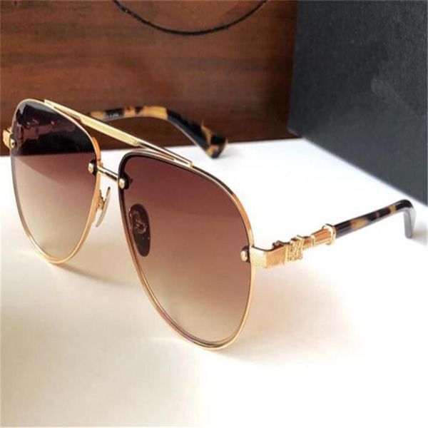 

vintage fashion design sunglasses billie ii pilot metal frame retro generous style outdoor uv400 protective glasses 09r, White;black