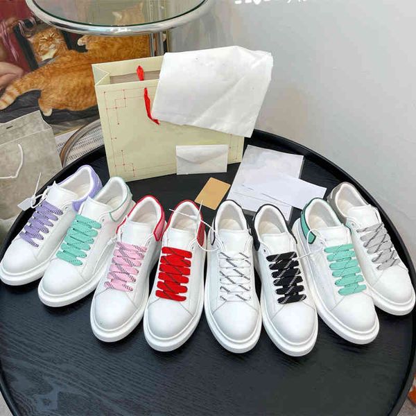 

dress shoes maikun rubber tail leather thick soled small white shoes in early spring lovers increase the trend of versatile casual board evg, Black