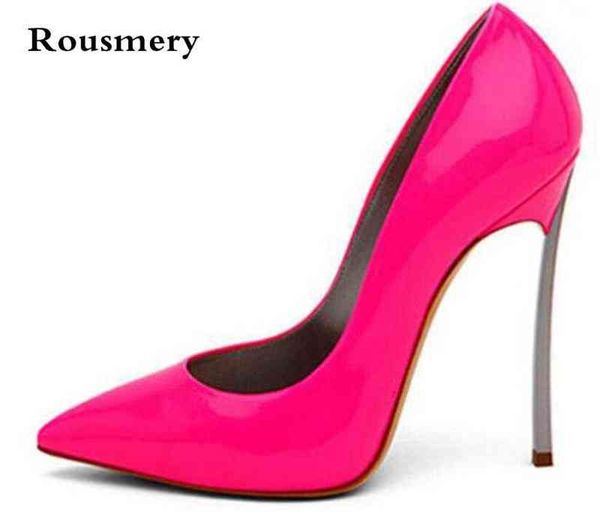 

brand shoes woman high heels women pumps stiletto thin heel women's shoes pink pointed toe high heels wedding shoes size 42 t220730, Black