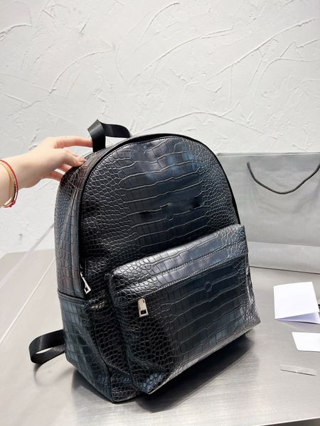 

genuine leather fashion backpack shoulder bag luxury designer messenger for women men cowhide handbag backpacks school classic famous wallet