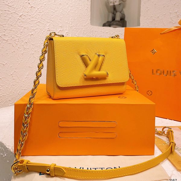 

crossbody bags designer handbags women messenger bag lady purse wallet chain shoulder twist bag width 19cm