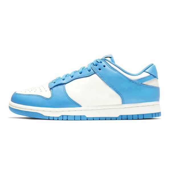 

shoes low men women sports running unc university blue sneakers