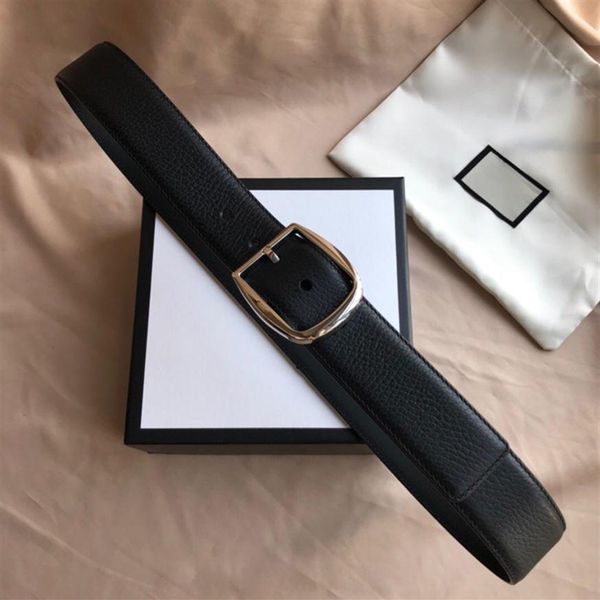

new quality black genuine leather with pin buckle men belt with box men designers belts women belts designer belts shipp243t, Black;brown
