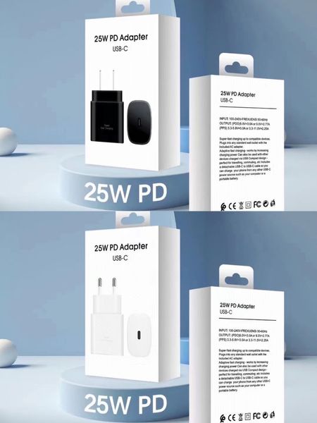 25 Вт супер быстрое зарядное устройство для Samsung Galaxy S20/S20 Ultra/Note10/Note 10 Plus TA800 с упаковочной коробкой Ul EU Plug