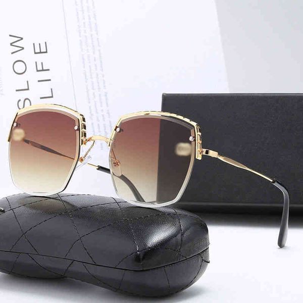 

designer ray cycle luxurious adita quay fashion sunglasses womans mens new fashion metal trend half frame glasses, White;black