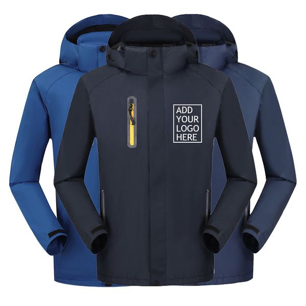 Impressão personalizada Autumn Winter Winter Softshell Jacket Outdoor Sports Wear Men Highking Camping Skiing Trekking Male feminino Jackets 220722
