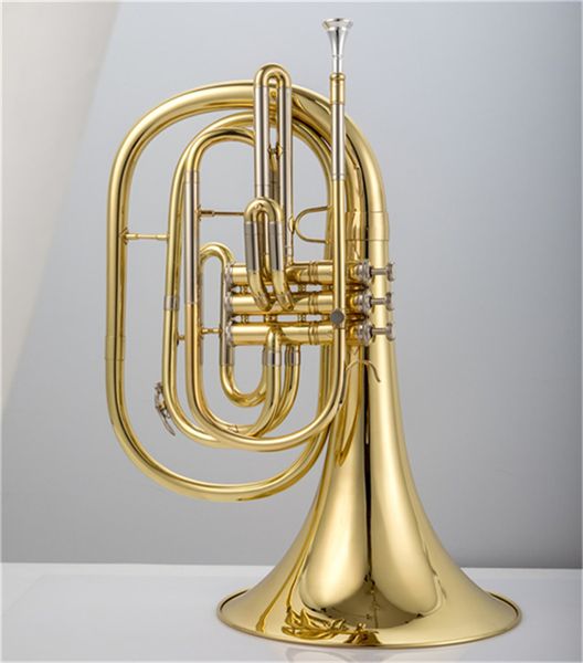 

trumpet cornets new arrival bb marching french horn brass nickel plated professional musical instrument with case