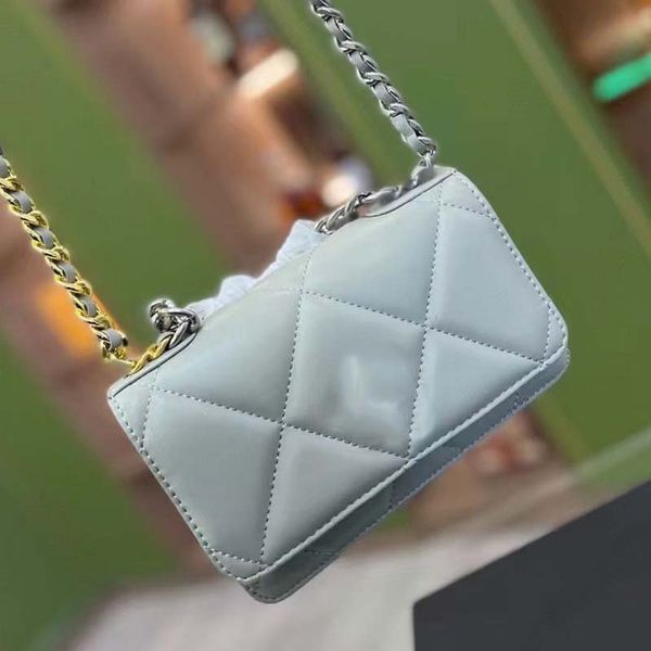 

2022 new casual leather classic chain bag retro cowhide diamond small fragrant wind slung bag for women 03