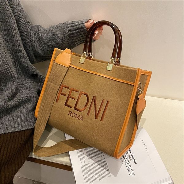 

70% off online sale autumn winter high-capacity trendy net red same tote versatile messenger