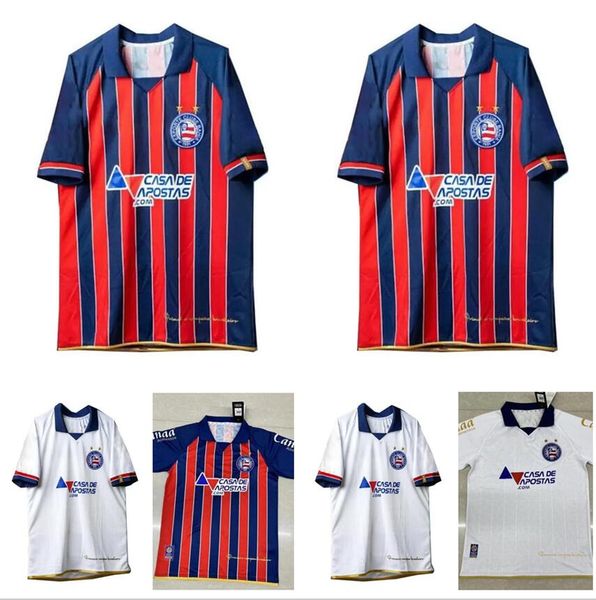 

2022 2023 esporte clube bahia soccer jerseys 22 23 home away football shirts clayson rodriguinho jadson daniel men s-2xl jersey camisa bahia, Black;yellow