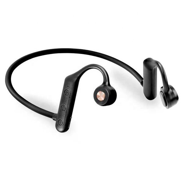 K79 Auricolari a conduzione ossea appesi all'orecchio BT ultra-lungo standby per sport all'aperto, comodo auricolare wireless