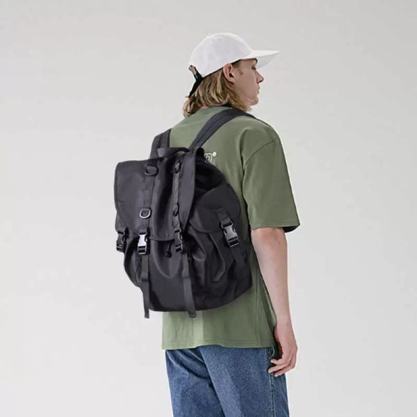 

suitcases street large capacity travel double shoulder bag backpack men's schoolbag fashion trend women