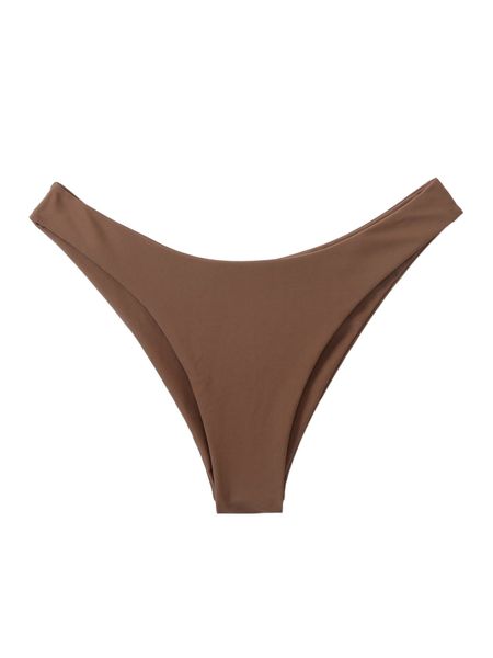 

solid bikini bottom h2er#, White;black