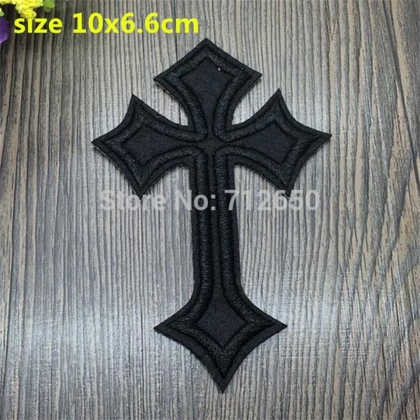 

new arrival 20 pcs black cross cartoon embroidered patches iron on cartoon motif bx applique embroidery accessory 201501288l, Blue