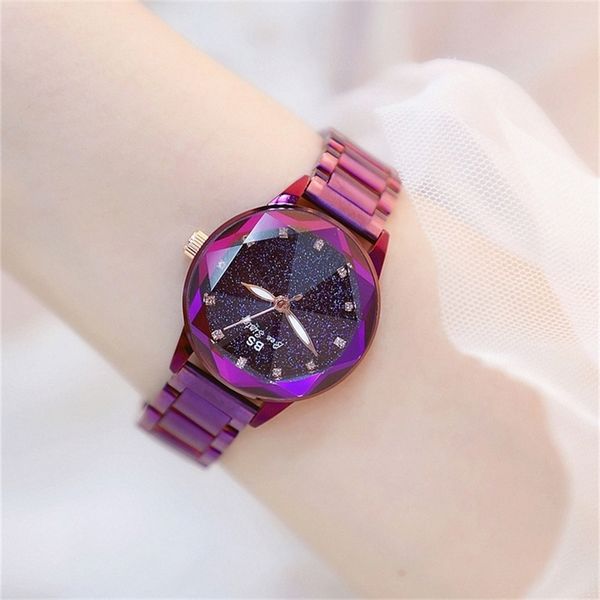 

new arrivals luxury all star lady bule crystal bracelet watch women luxury blue diamonds bangle t200420, Slivery;brown