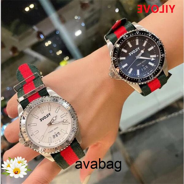 Outros relógios Modelo Top Modelo Japão Movimento de quartzo Relógio Homens feminino 38mm Clock esportivo Caixa de aço inoxidável 5tm Camada luminosa de tira de nylon à prova d'água 2IUG