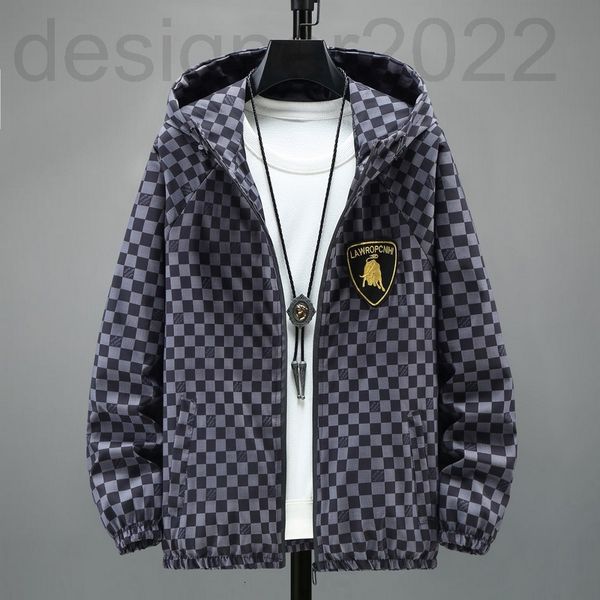 

men's jackets designer fashion brand taurus hooded jacket couple spring and autumn thin casual youth 3wf2, Black;brown