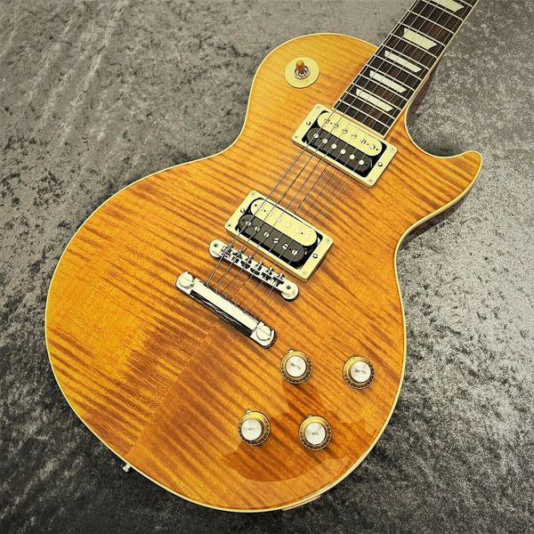 

slash les standard appetite amber electric guitar same of the pictures