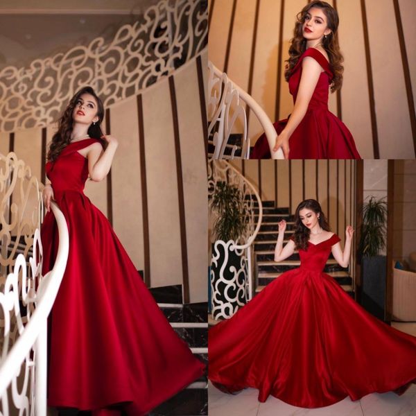 

elegant off the shoulder satin quinceanera dresses ruched vestido debutante 15 anos ball gowns prom dresses for party ruffles, Blue;red