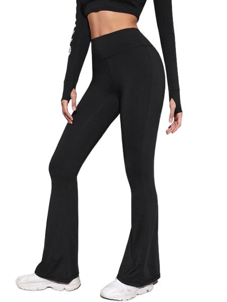 

absorbs sweat flared leg sports pants o0h3#, Gray