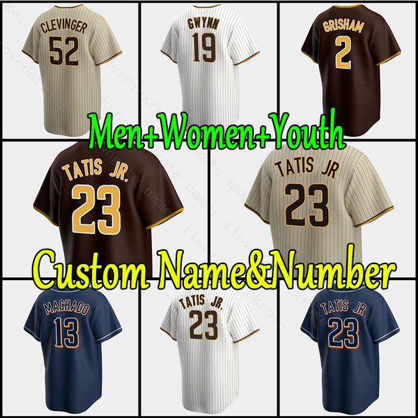 

padres jerseys 23 fernando tatis jr. manny machado san diego baseball trevor hoffman yu darvish women eric hosmer jurickson profar trevor ho, Blue;black