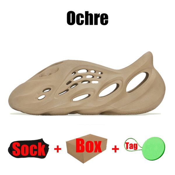 

with box designer sliders slippers slides sandals sandales for mens womens onyx ochre ararat pantoufle flip flops scuffs, Black