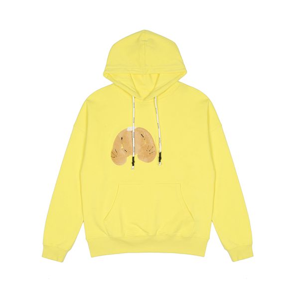 

men women designers bear hoodie clothes mens womens hoodies long t shirt clothing sport hooded shirts broken bears sweatshirt s-xl ekqy, Black