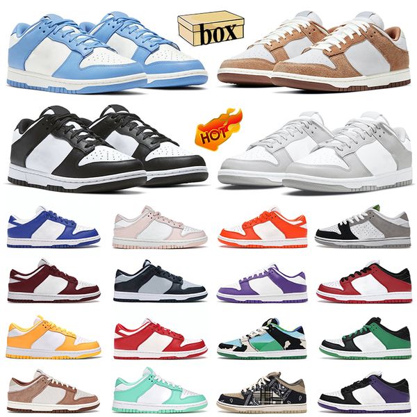 

boots women men casual shoes panda white black grey fog unc syracuse sail vintage green kentucky laser orange navy grey archeo pink trainers