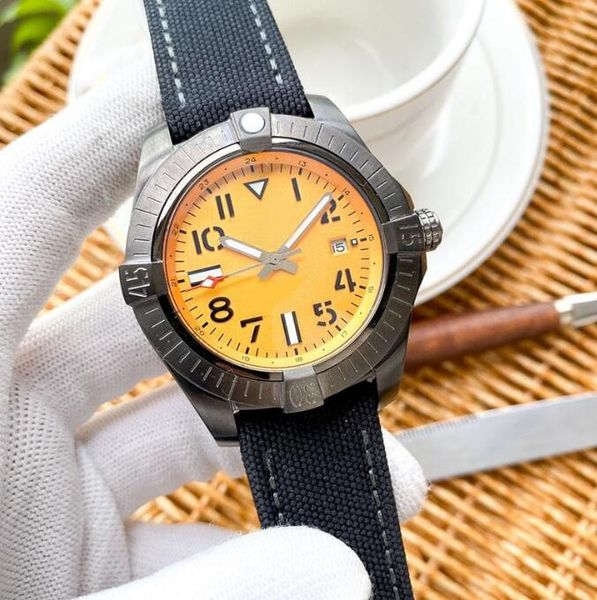 

mens watch automatic mechanical watches for men wristwatch 43mm business designer wristwatches stainless steel case montre de luxe, Slivery;brown