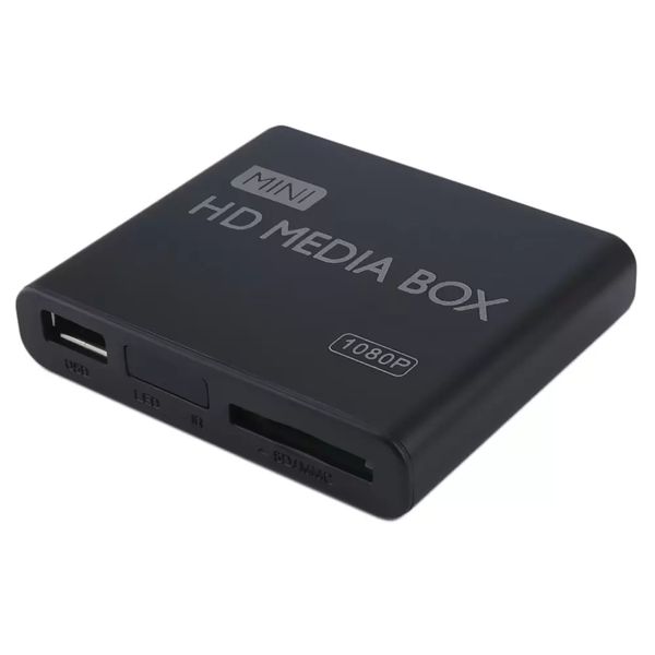 Mini Media Player TV Vídeo Multimídia Player Full HD 1080P Au UE US Plug