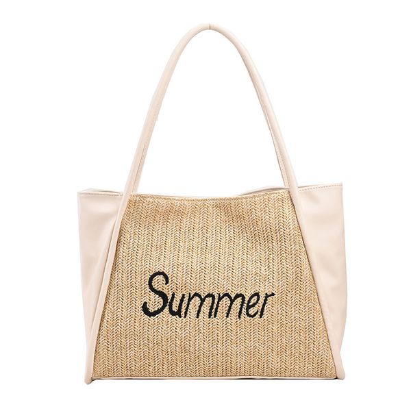 

designer bags grade brand new large capacity straw woven bag 38cm