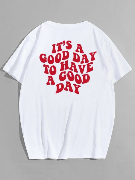 

men slogan graphic tee z0or#, White;black
