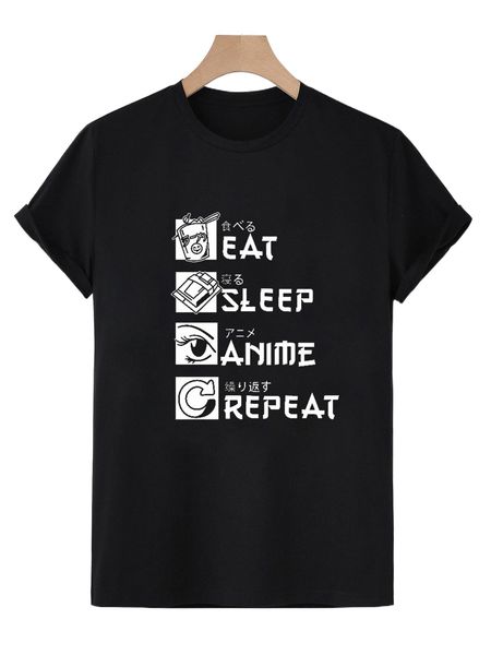 

men figure & japanese letter graphic tee u1ph#, White;black