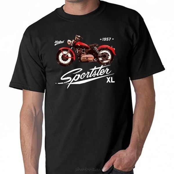 

fuel sportster xl 1957 motorcycle print t shirt cotton tshirt men summer fashion t-shirt euro size 220427, White;black