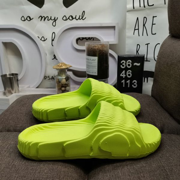

women men slides designer slipper black white green glow orange desert sand beach shoes outdoor mens slippers jlx8