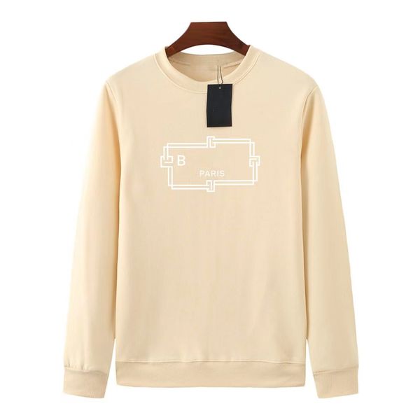 

designer hoodies sweater men's women's fashion street cotton coat khaki navy fashion letter printing long sleeve sportswear sweats, Black