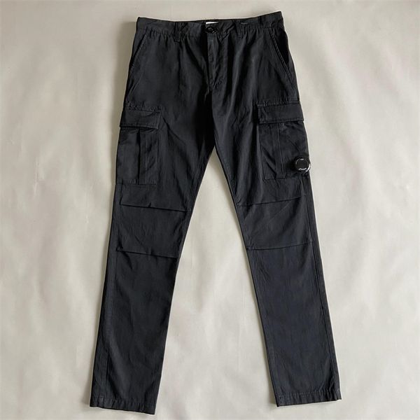 

2022 garment dyed cargo pants one lens pocket pant outdoor men tactical trousers loose tracksuit size -xxl3195, Black;green