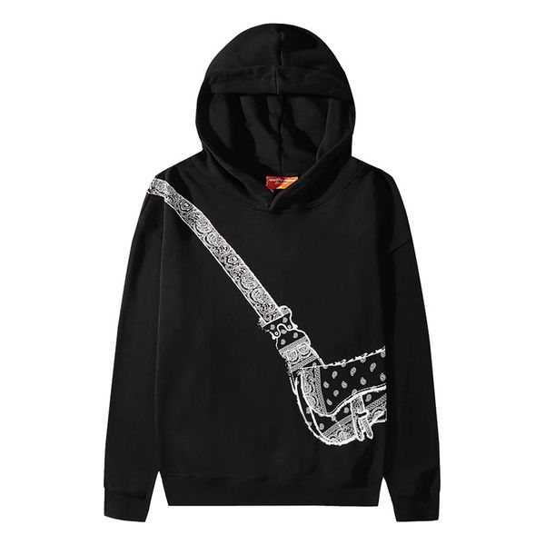 

2022 spring and autumn designer hoodies patchwork round neck sweater men's and women's cotton long sleeve lovers' hoody, Black
