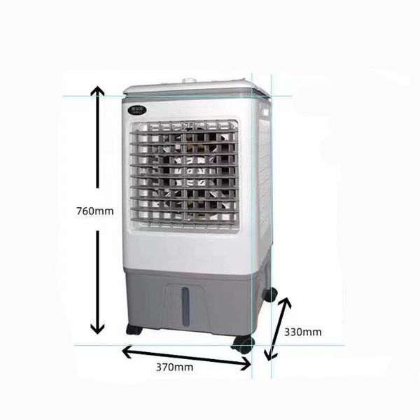 

other home & garden cold fan mobile air-conditioning refrigeration fan household remote control water-cooled air single coldwater conditione
